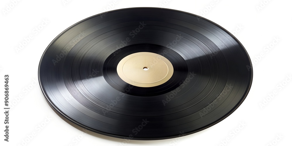 Fototapeta premium Schallplatte Vinyl Schellack Vinylscheibe Scheibe Platte Creative AI