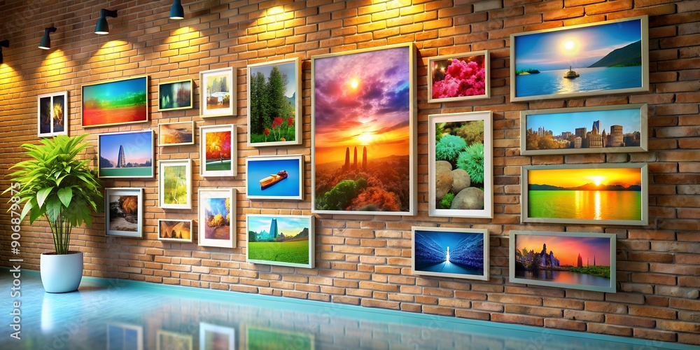 A picture on a wall informative Vibrant engaging AI-Generated Content A picture on a wall informative Vibrant engaging AI-Generated Content
