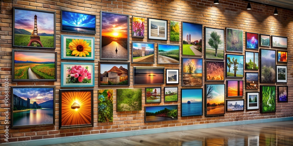 A picture on a wall informative Vibrant engaging AI-Created Content A picture on a wall informative Vibrant engaging AI-Created Content