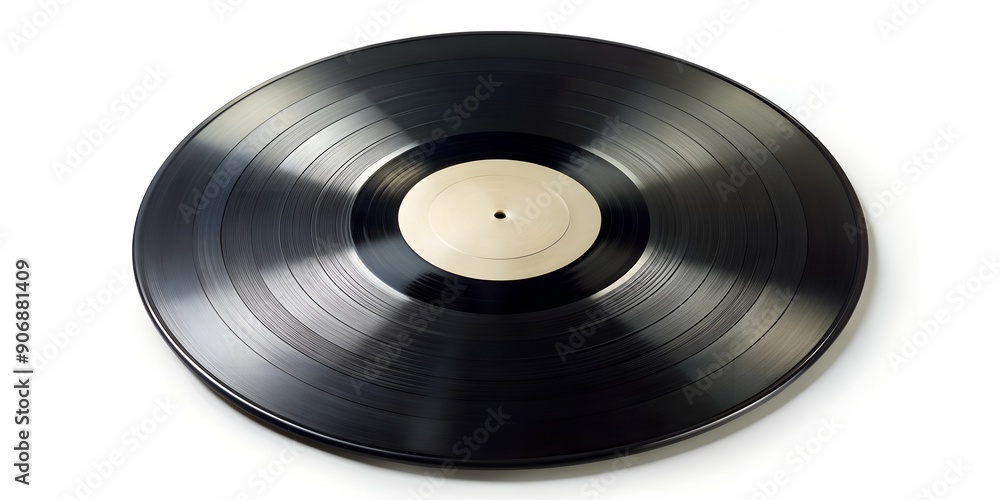 Fototapeta premium Schallplatte Vinyl Schellack Vinylscheibe Scheibe Platte Creative AI