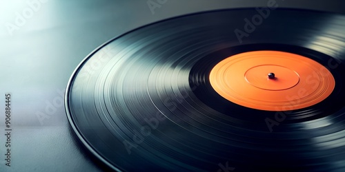 Schallplatte Vinyl Schellack Vinylscheibe Scheibe Platte AI-Generated Content