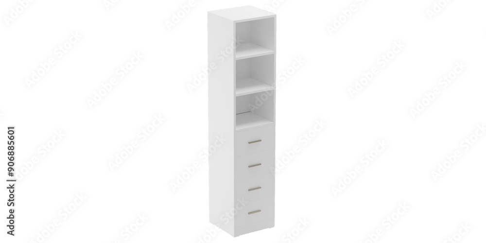 Versatile and Elegant Shelf and Cabinet for Home and Office - Perfect for Organized Stylish and Luxury Interiors - 3d model render realistic realism - png - transparent background Versatile and Elegant Shelf and Cabinet for Home and Office - Perfect for Organized Stylish and Luxury Interiors - 3d model render realistic realism - png - transparent background