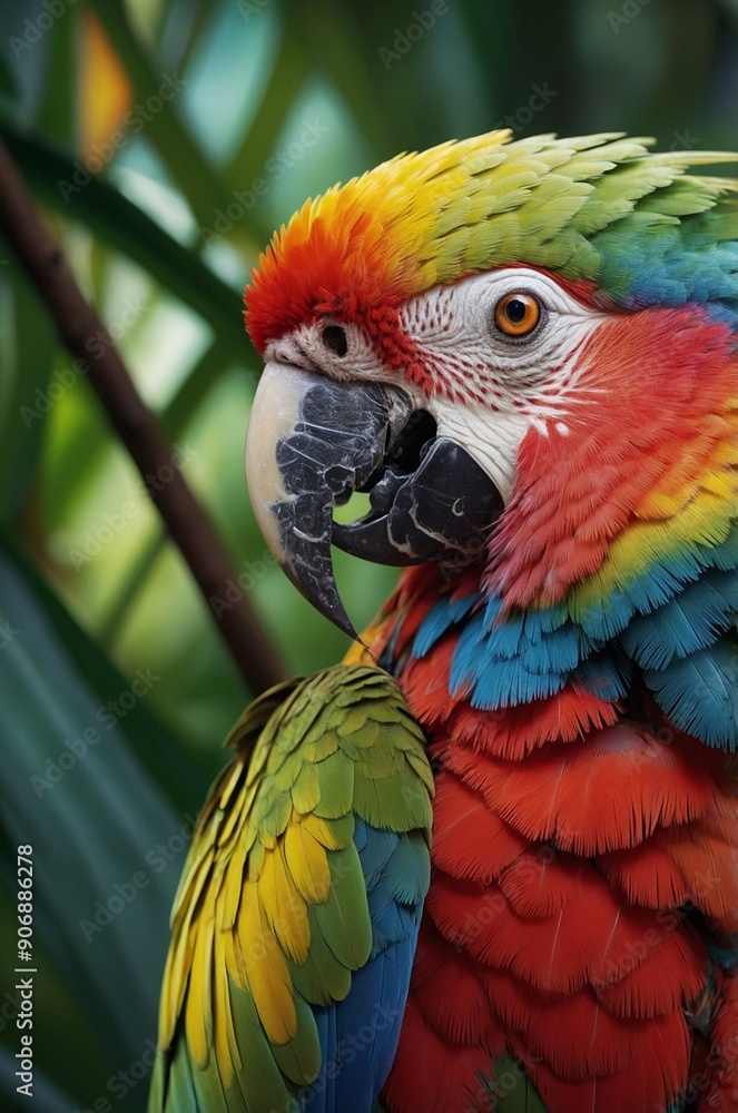 Fototapeta premium Colorful Parrot