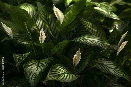 close up of leaves