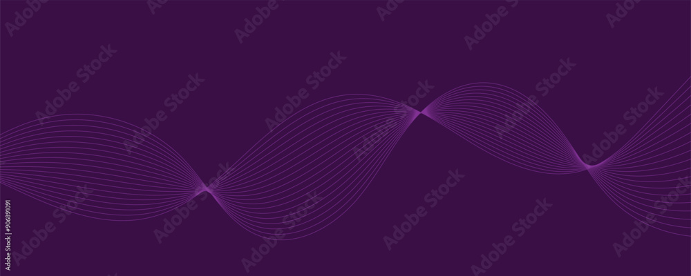 abstract background with waves