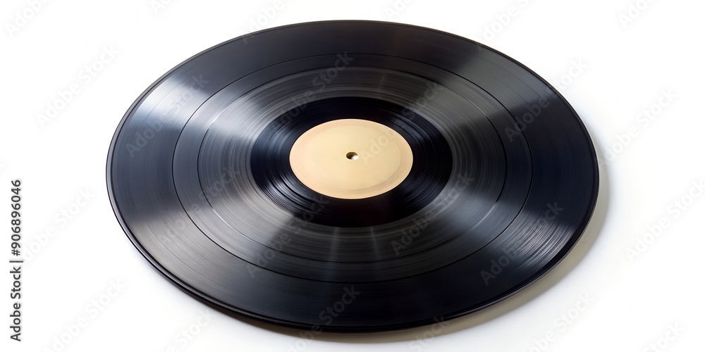 Schallplatte Vinyl Schellack Vinylscheibe Scheibe Platte AI-Generated Content