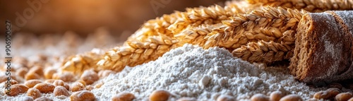 Wheat, Flour and Bread.