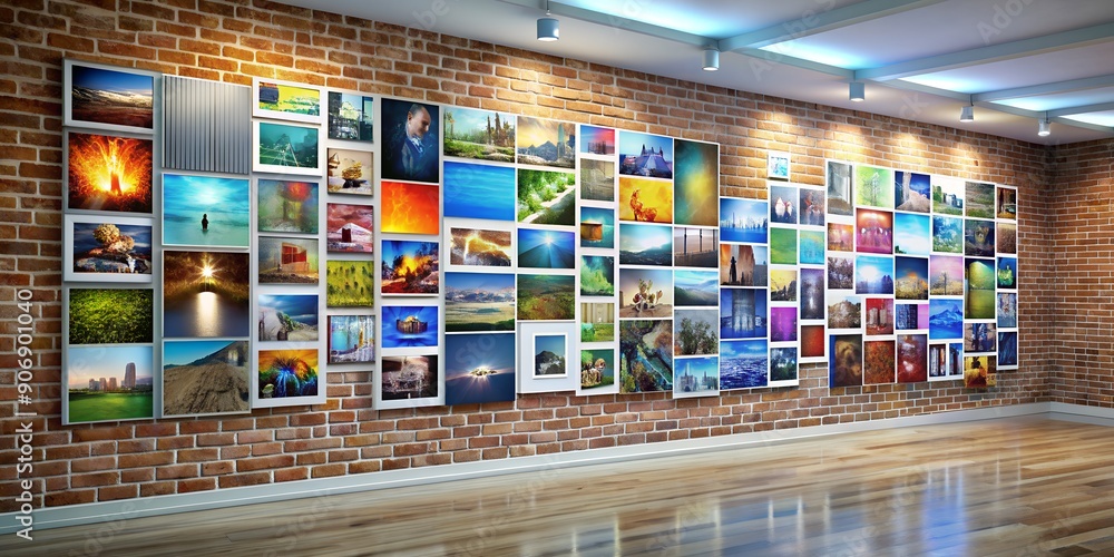 A picture on a wall informative Vibrant engaging Generative By AI A picture on a wall informative Vibrant engaging Generative By AI