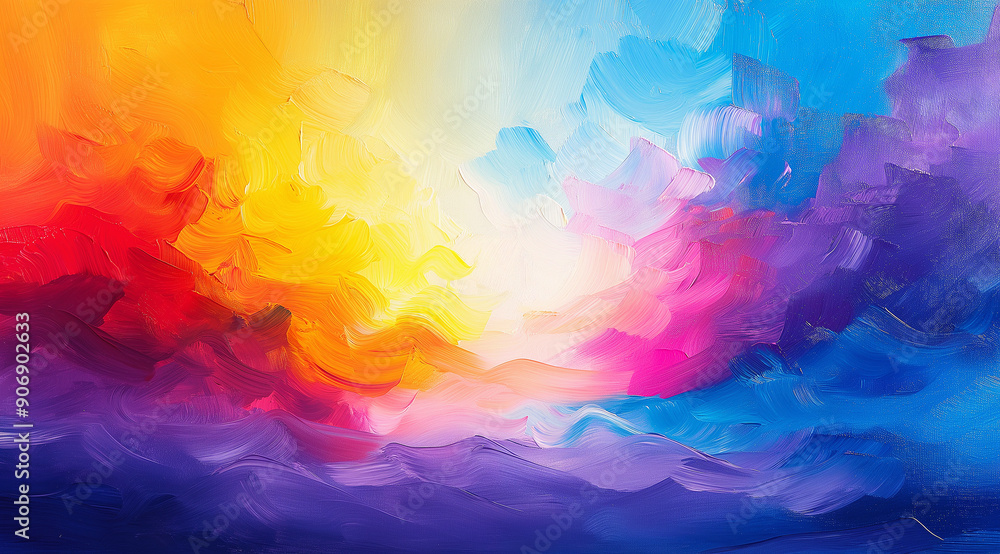 Colorful Oil Painting Background Designs Colorful Oil Painting Background Designs