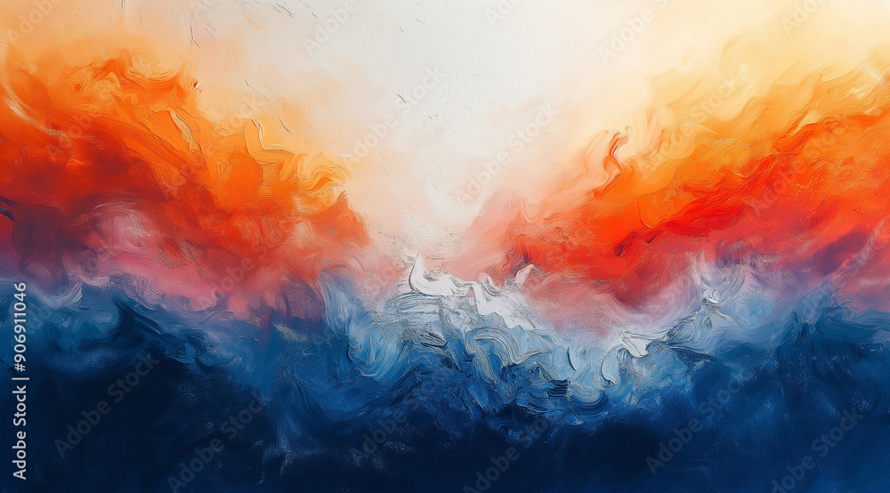 Fototapeta premium Abstract Oil Painting Backgrounds Textures