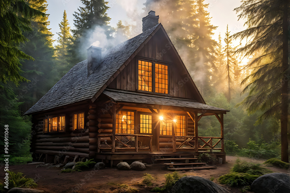 house in the forest