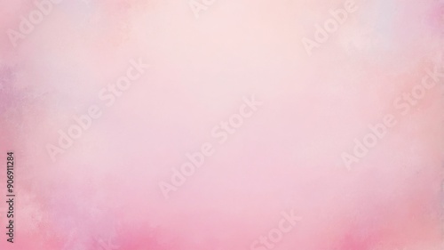 Pink Watercolor Floral Background