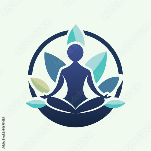 Realistic Body Massage Logo Vector Art - Modern Relaxation & Wellness Design