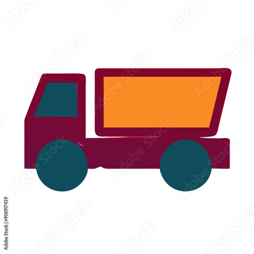 Mining truck for ore transportation