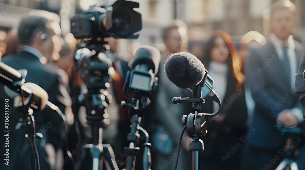 Press Conference: Cameras and Microphones Ready Press Conference: Cameras and Microphones Ready