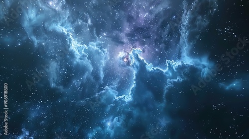 star cluster pattern wallpaper