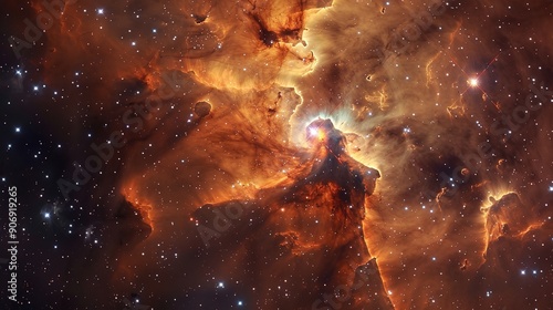 star cluster pattern wallpaper