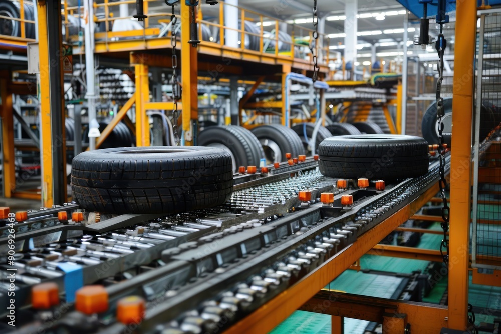 Auto car tyre production machine conveyor Auto car tyre production machine conveyor