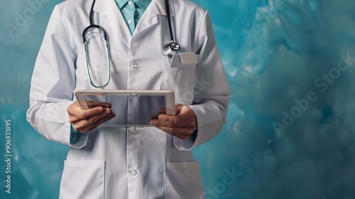 Health Professional Digital Device Patient Care Technology Medical Innovation. AI Generated