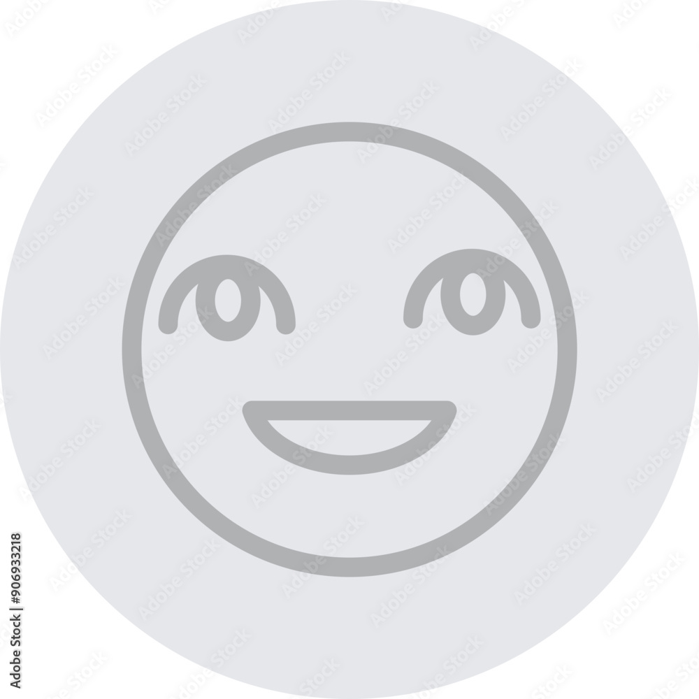 emoji Baby Smile Vector Line Grey Circle Grey emoji Baby Smile Vector Line Grey Circle Grey