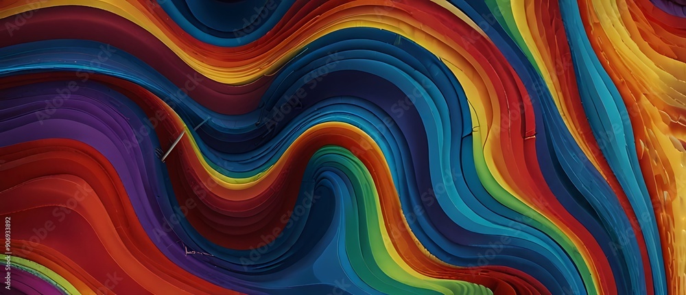Colorful wave Background Concept Design Colorful wave Background Concept Design
