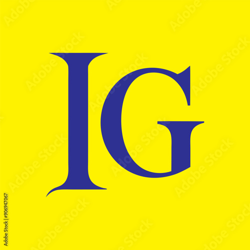 IG letter logo Creative Design.
IG monogram Logo Unique Concept Vector.
IG creative modern flat abstract initials letter logo.

