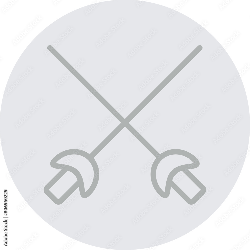 fencing Vector Line Grey Circle Grey fencing Vector Line Grey Circle Grey