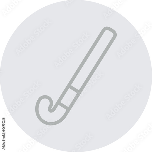 hockey Vector Line Grey Circle Grey