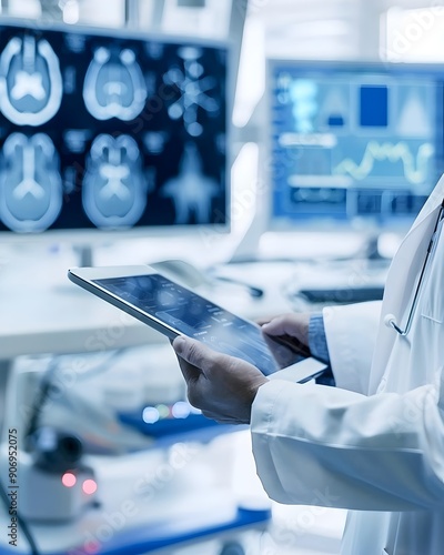 Advanced Medical Imaging Technology Enhancing Patient Diagnosis Healthcare Innovation. AI Generated