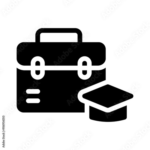internship glyph icon