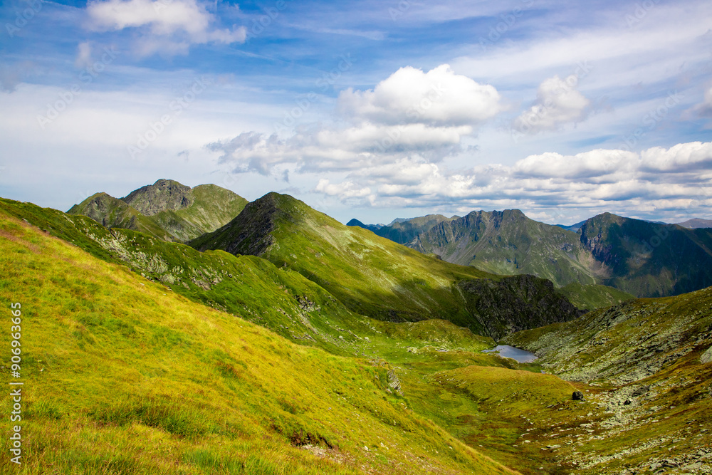 Fototapeta premium Landscape from Fagaras mountains - Romania