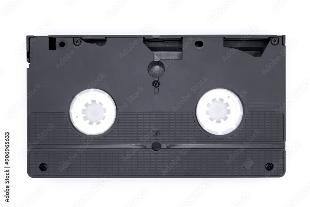 Obraz premium VHS tape black close up