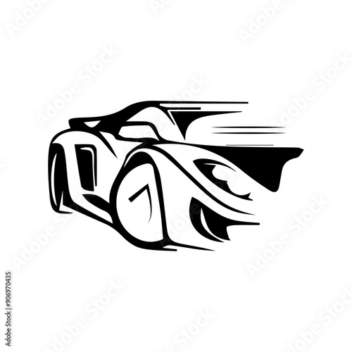 Car Logo Abstract Lines Vector. Premium Vector | Set of automotive logo. vector cars dealers.