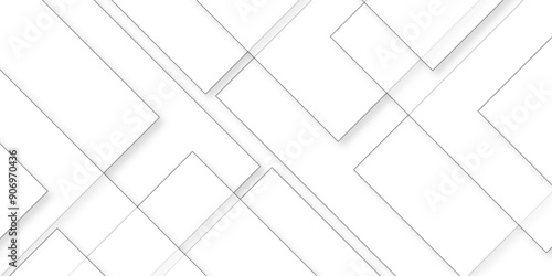 Abstract industrial Design random lines black on white background.Geometric seamless minimalist pattern with straight lines design.luxury black geometric random chaotic lines.squares and triangle line