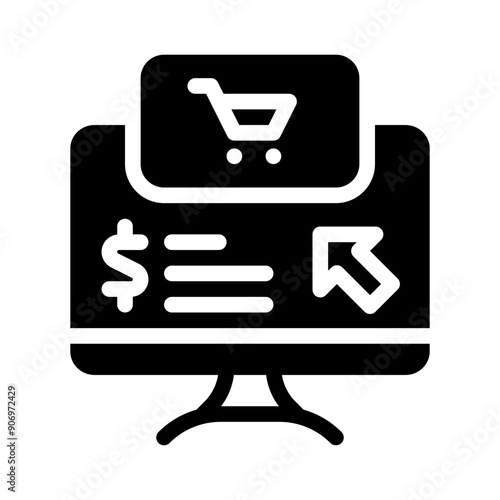 e glyph icon
