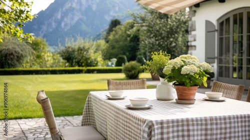Outdoor Gathering With Friends at a Greenery-Filled Location During a Sunny Day