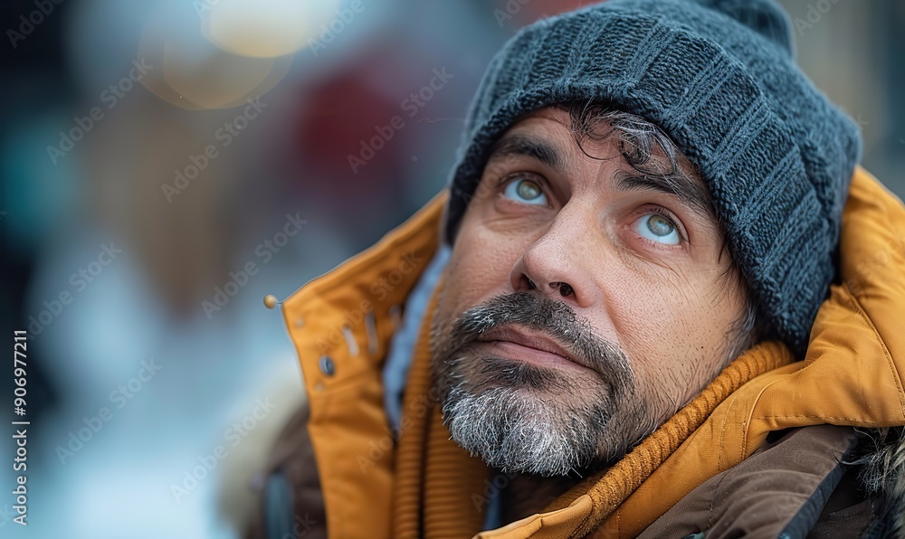 A businessman feels disgusted at the sight of homeless Caucasian people, highlighting the contrast between business professionals and the realities of poverty and lifestyle. A businessman feels disgusted at the sight of homeless Caucasian people, highlighting the contrast between business professionals and the realities of poverty and lifestyle.