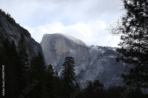 Canvas Print yosemite valley state