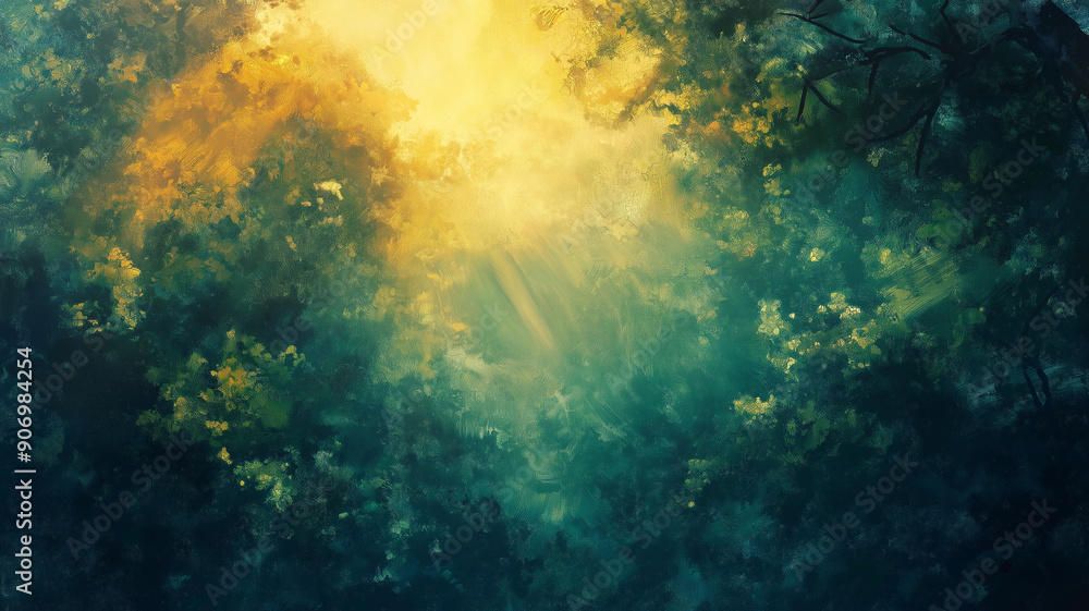 Sunlit Forest Canopy Sunlit Forest Canopy