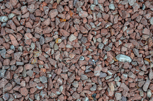 pebble background with various colors