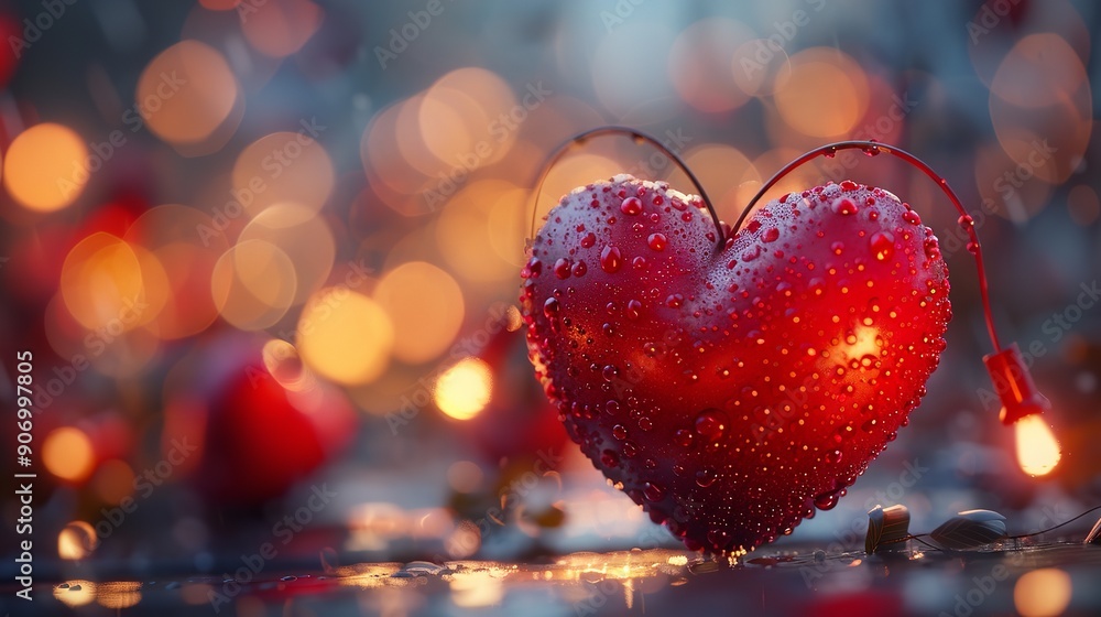 Valentine's Day background with colourful flowers Valentine's Day background with colourful flowers