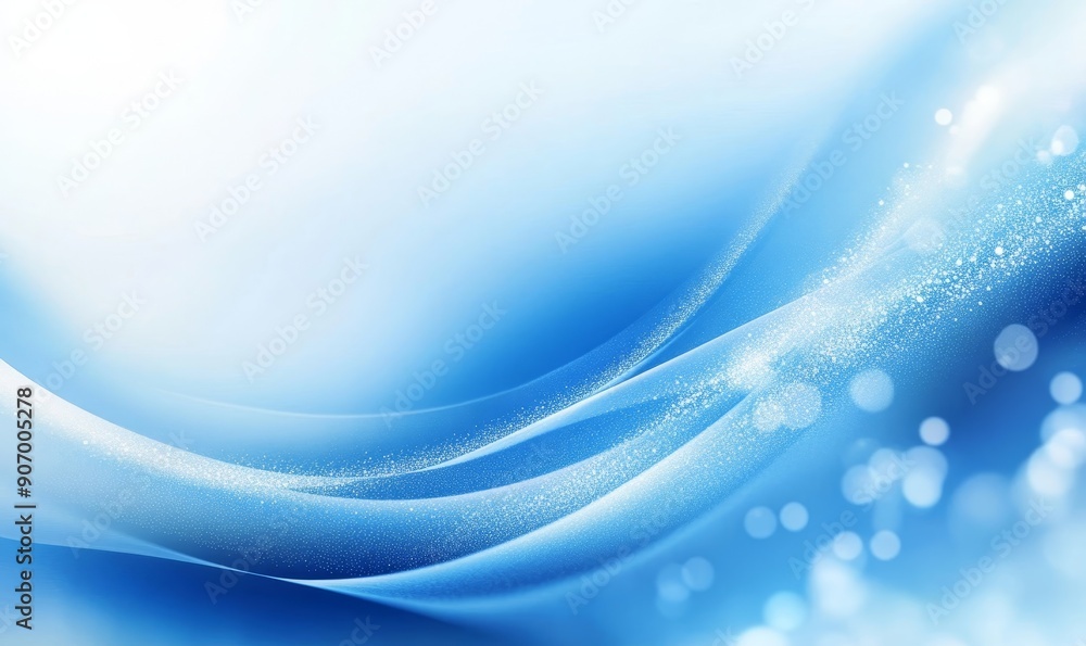 Fototapeta premium Light Blue Background, Generative AI