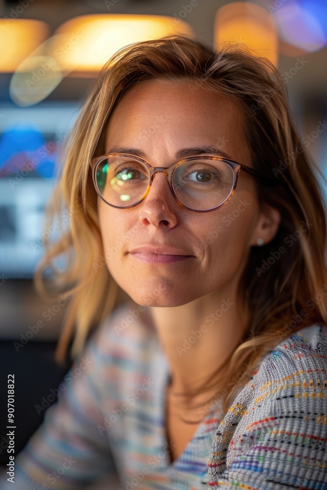 Woman Software Developer Manager Leading a Team at the Workplace Woman Software Developer Manager Leading a Team at the Workplace