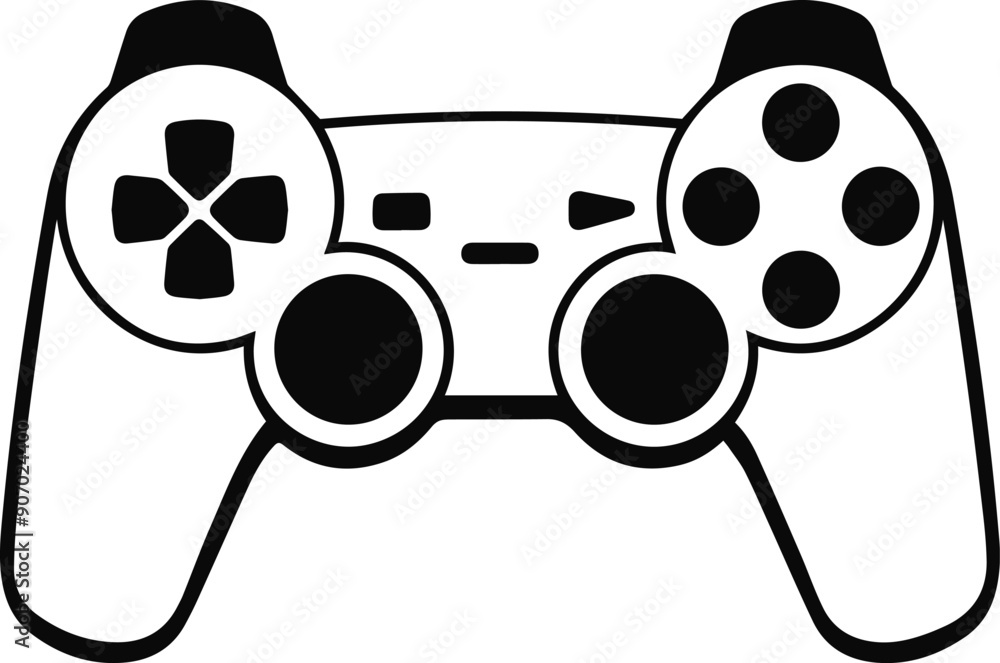 video game controller icon vector illustration video game controller icon vector illustration