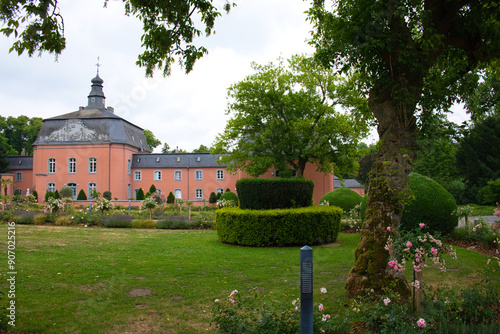 Wickrath Castle in Mönchengladbach on the Lower Rhine - a moated castle on the Niers photo