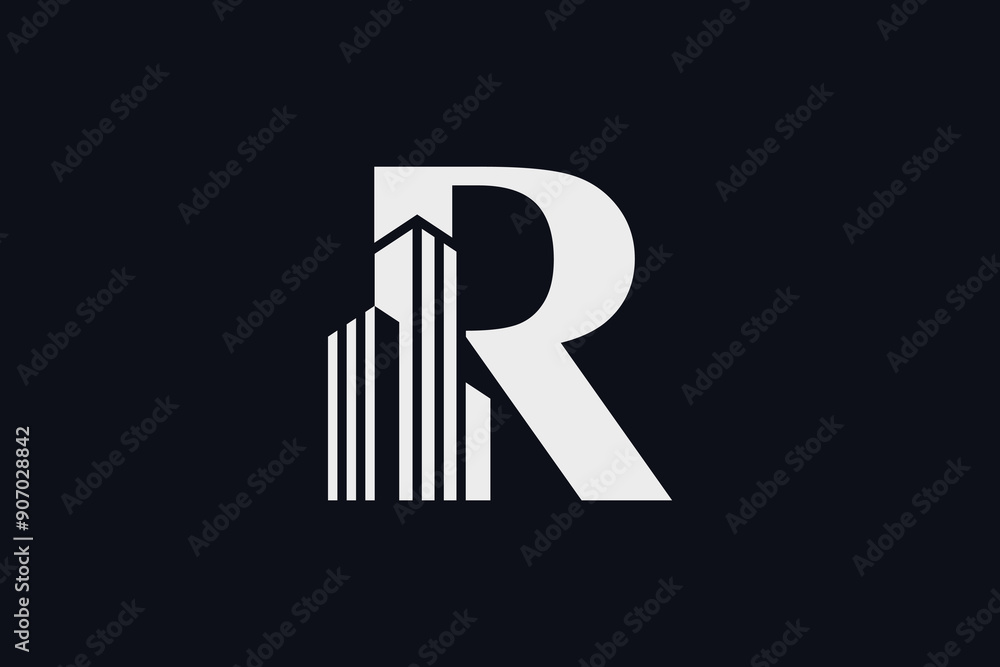 Obraz premium Building icon logo design inspiration with creative idea