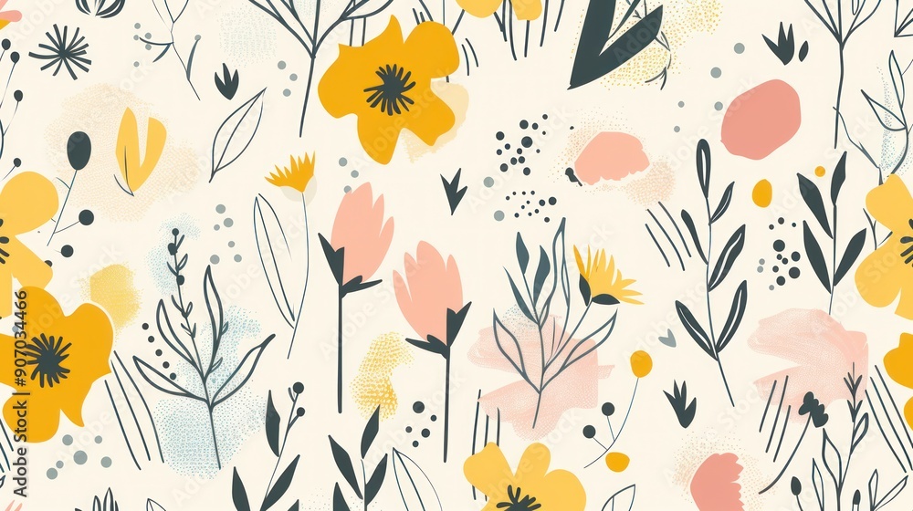 Abstract Floral Pattern Abstract Floral Pattern