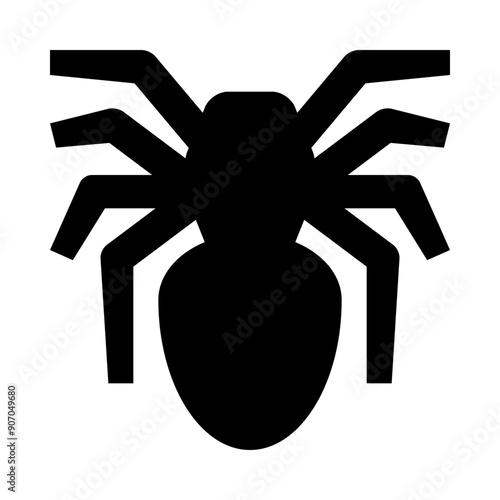 Spider Solid Icon