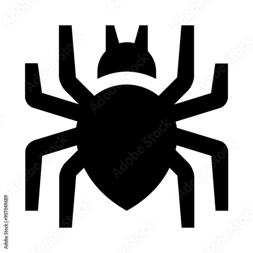 Spider Solid Icon