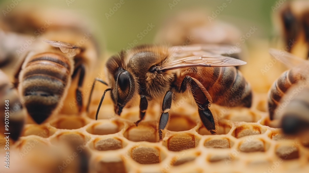 A close-up shot of a beehive, emphasizing the importance of pollinators in maintaining healthy ecosystems A close-up shot of a beehive, emphasizing the importance of pollinators in maintaining healthy ecosystems
